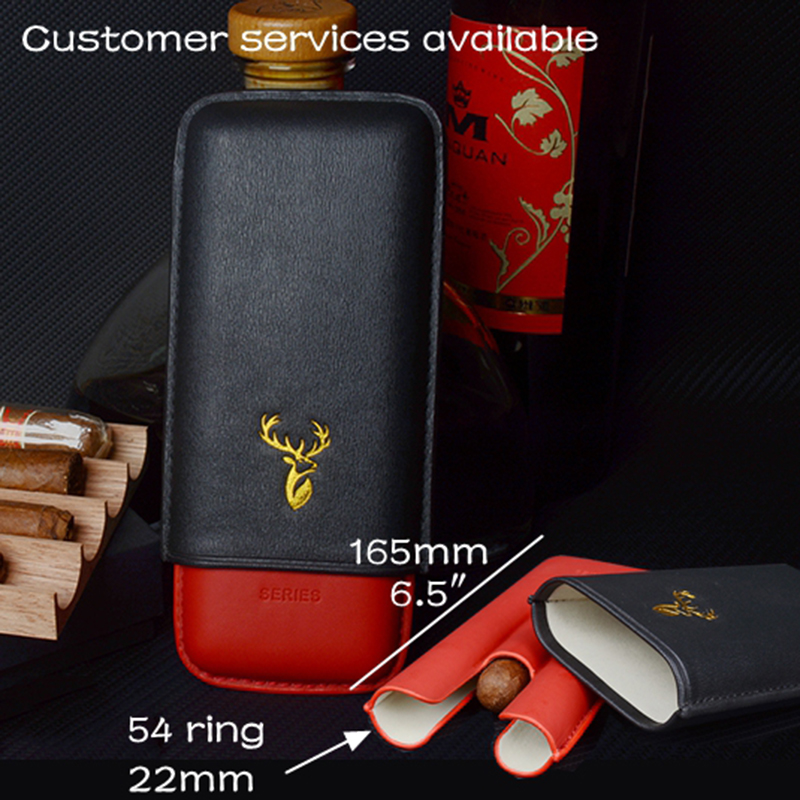 Travel Accessories Youtube - Estuche para puros de cuero de