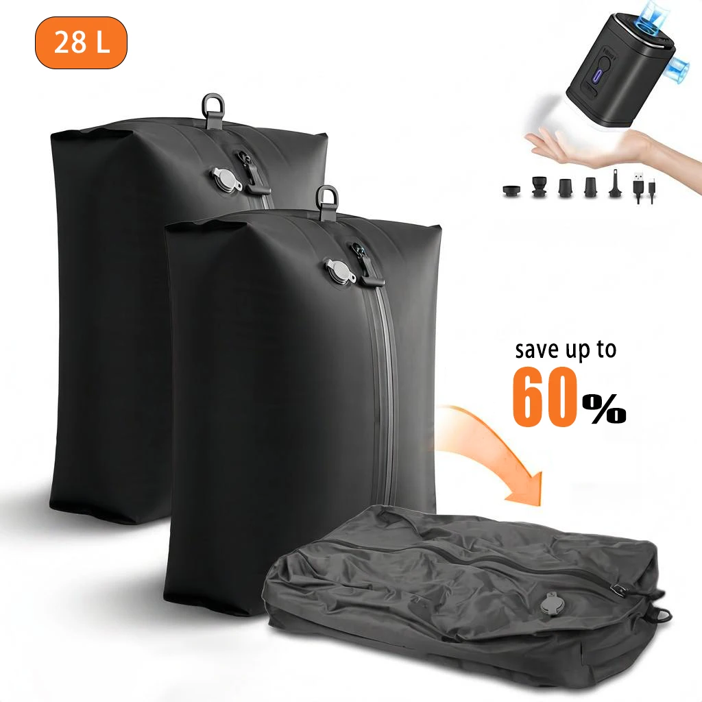 Travel Accessories Essentials - Bolsas Compresion Viaje Vacaciones Armario Equipaje