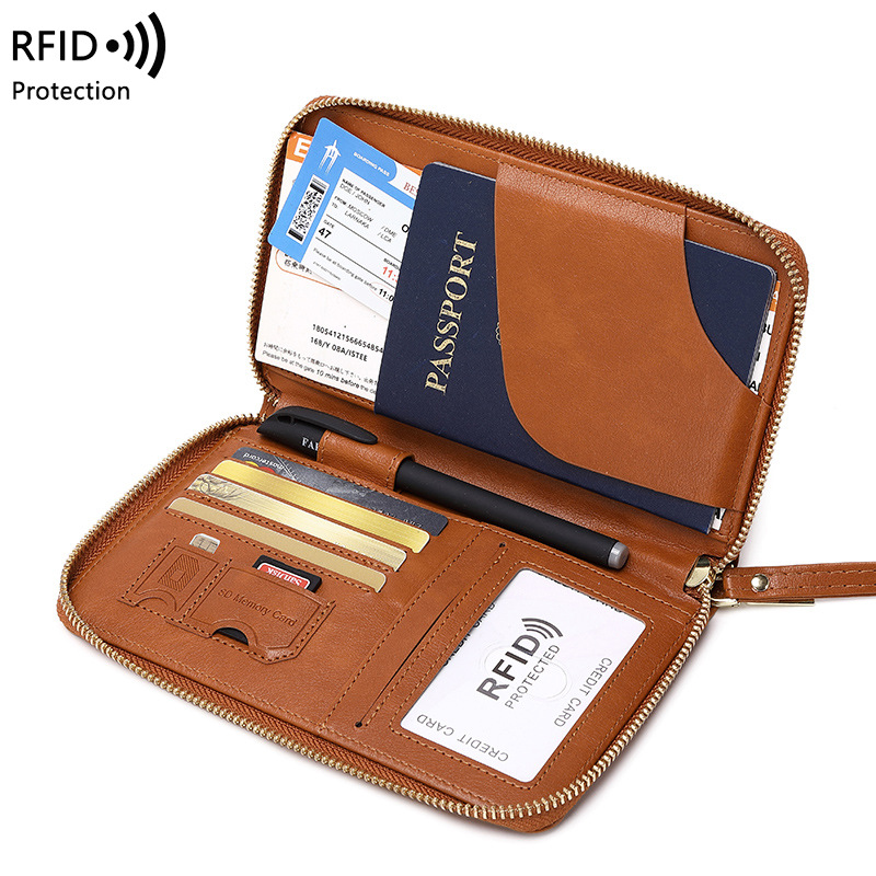 Travel Accessories Essentials - Nuevas fundas de cuero para pasaporte,