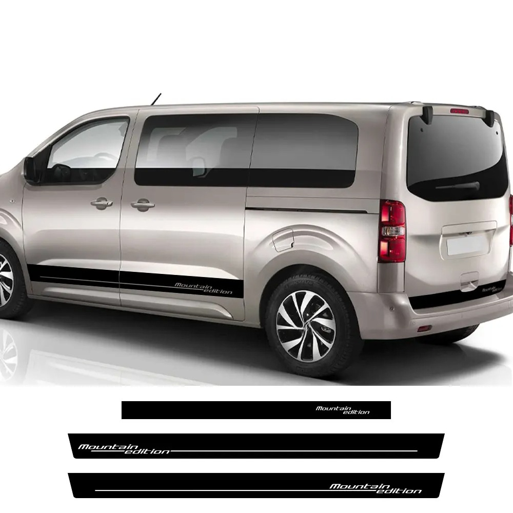 Travel Van Accessories - Pegatinas laterales para puerta trasera de