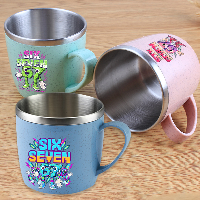 Travel Accessories Girly - Vaso de Agua 'Steal A Brainrot'
