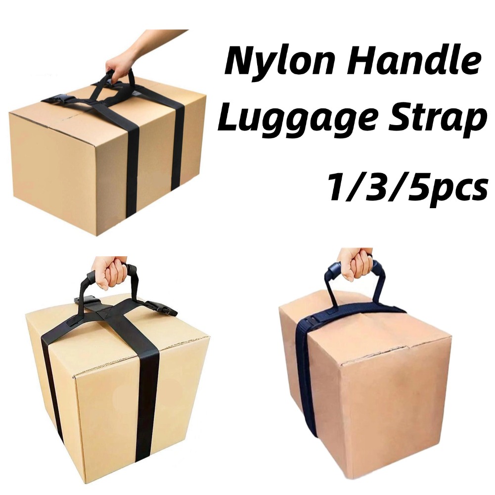 Luggage Strap Belt - Correa portátil de nailon para equipaje,
