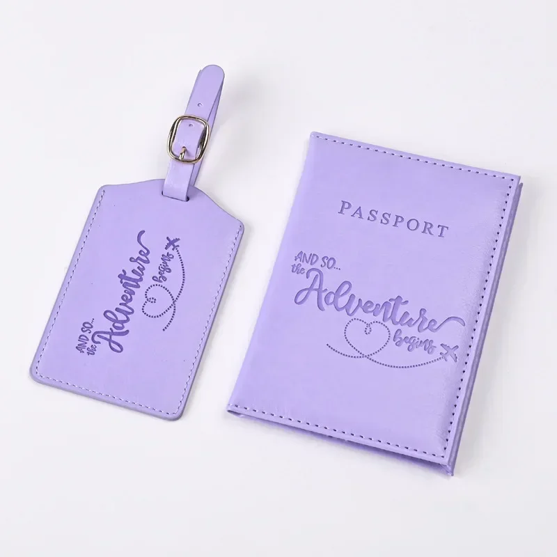 Travel Accessories Gear - Nuevo Porta pasaporte de cuero PU
