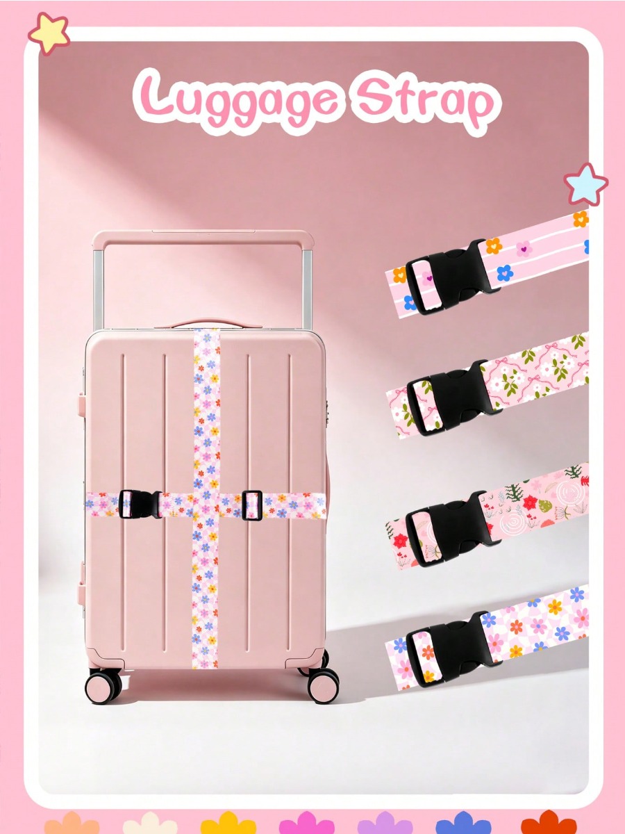 Luggage Strap Belt - Correa Ajustable para Maleta, Correa de