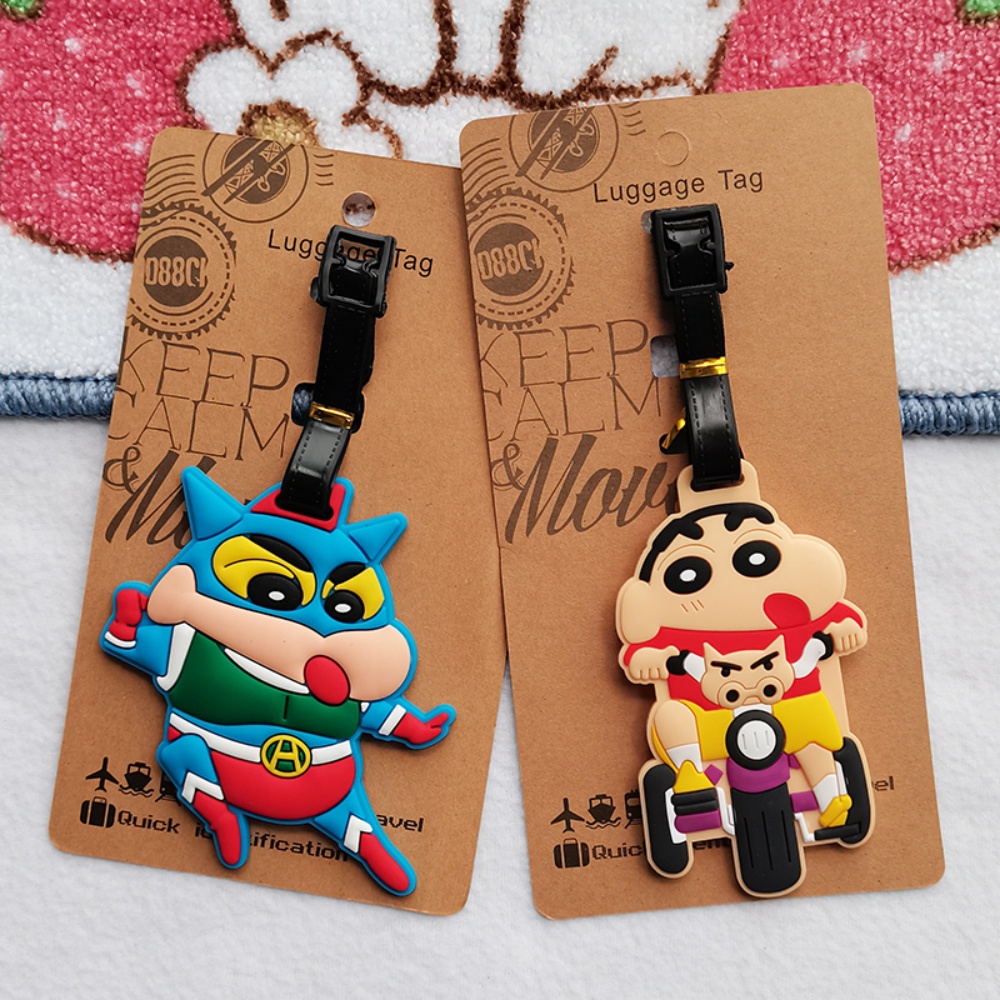 Travel Accessories Girly - Etiqueta de equipaje de Crayon Shin-chan,