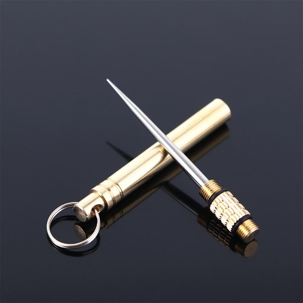 Travel Accessories Youtube - Llavero de titanio, herramienta para acampar,