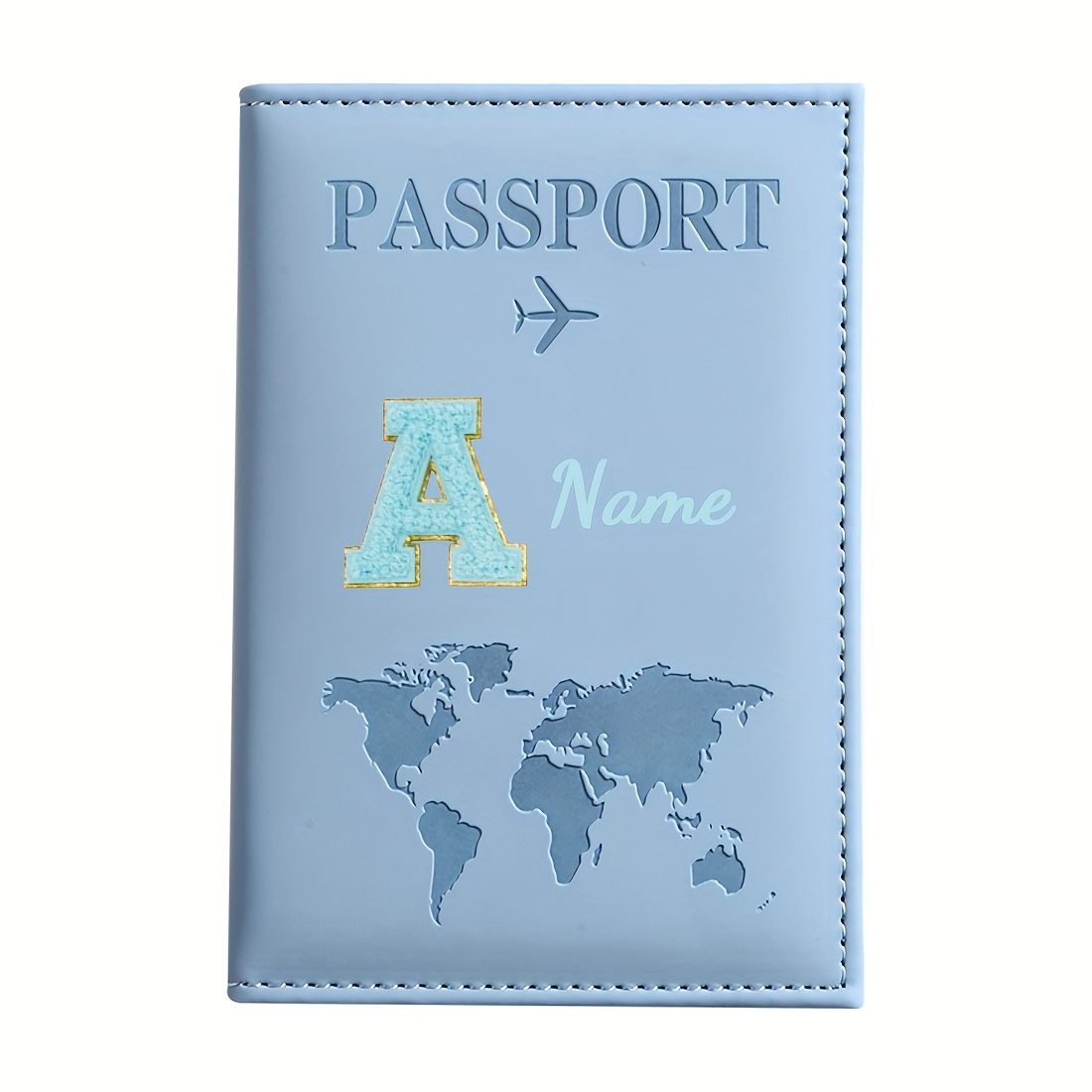 Travel Accessories Essentials - Porta Pasaportes Personalizado con Nombre, Color
