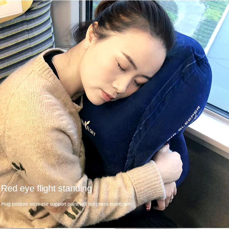 Almohada de viaje inflable, ac - Travel Accessories For Long Haul Flights reseña y precio