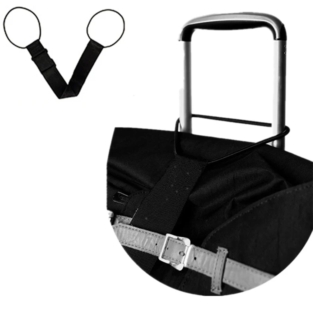 Correa ajustable para equipaje - Luggage Strap Belt reseña y precio