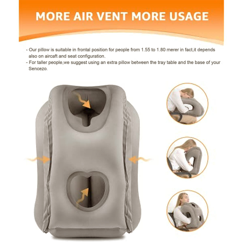Almohada inflable de viaje, ac - Travel Accessories For Long Haul Flights reseña y precio