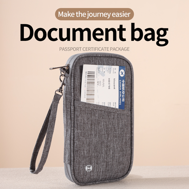 Cartera para pasaporte con blo - Travel Accessories Essentials reseña y precio