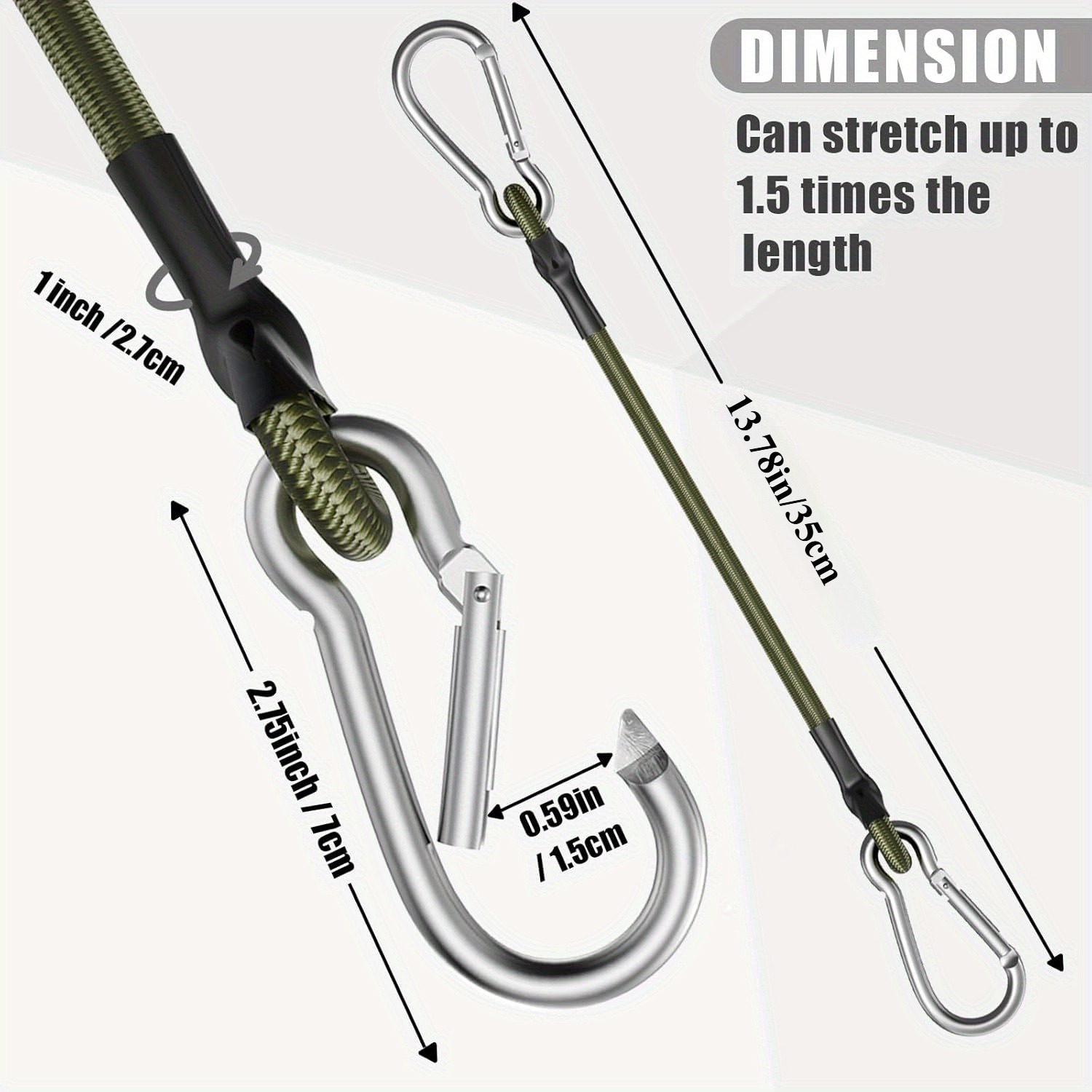 4 cinturones de goma resistent - Luggage Strap Belt reseña y precio