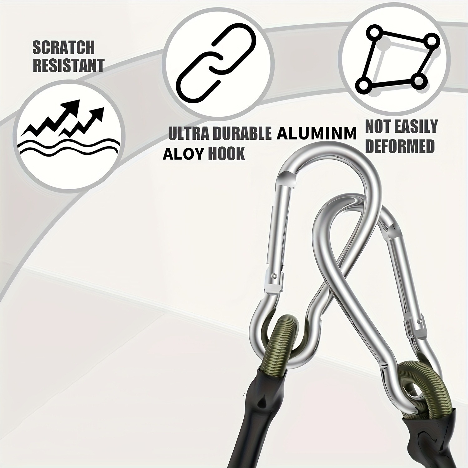 4 cinturones de goma resistent - Luggage Strap Belt reseña y precio