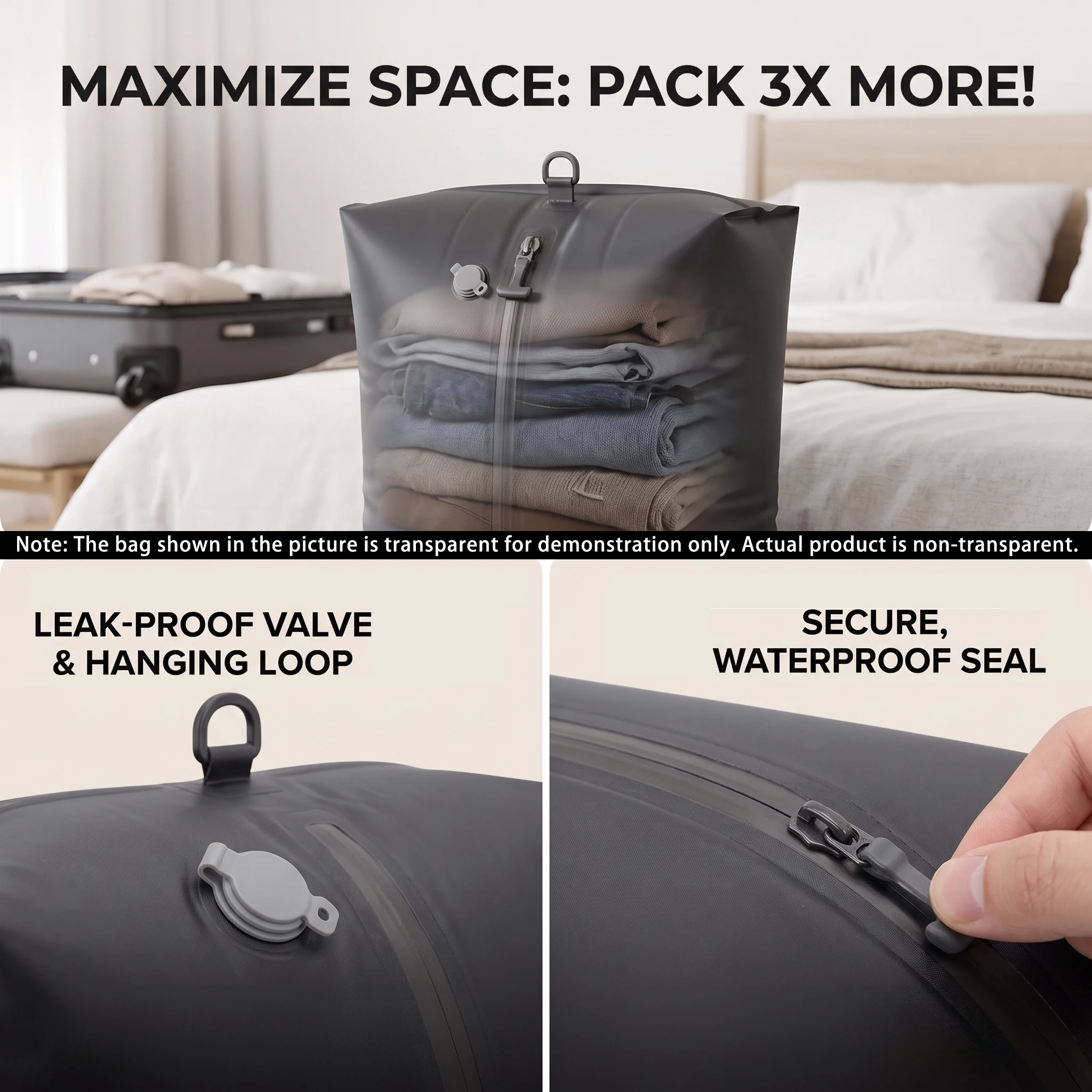 Bolsas Compresion Viaje Vacaci - Travel Accessories Essentials reseña y precio