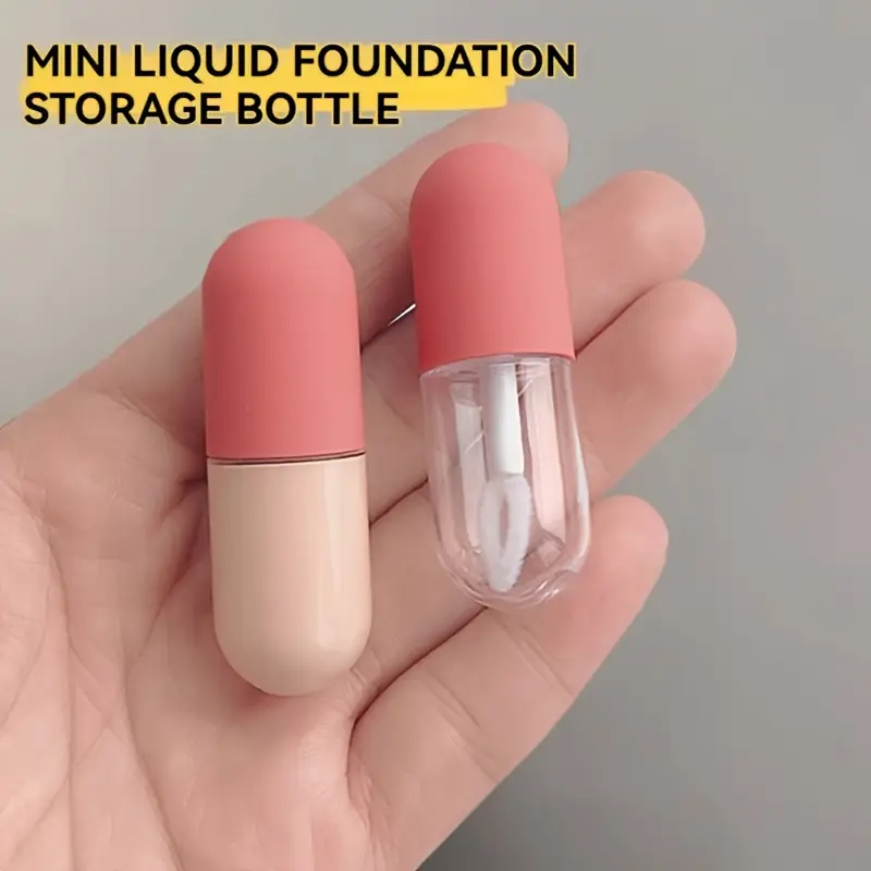 Mini tubo vacío para brillo de - Travel Accessories Youtube reseña y precio
