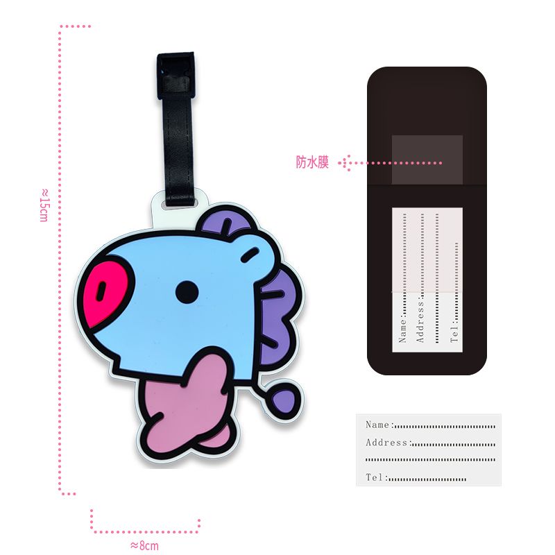 Llavero de dibujos animados BT - Travel Accessories Deals reseña y precio