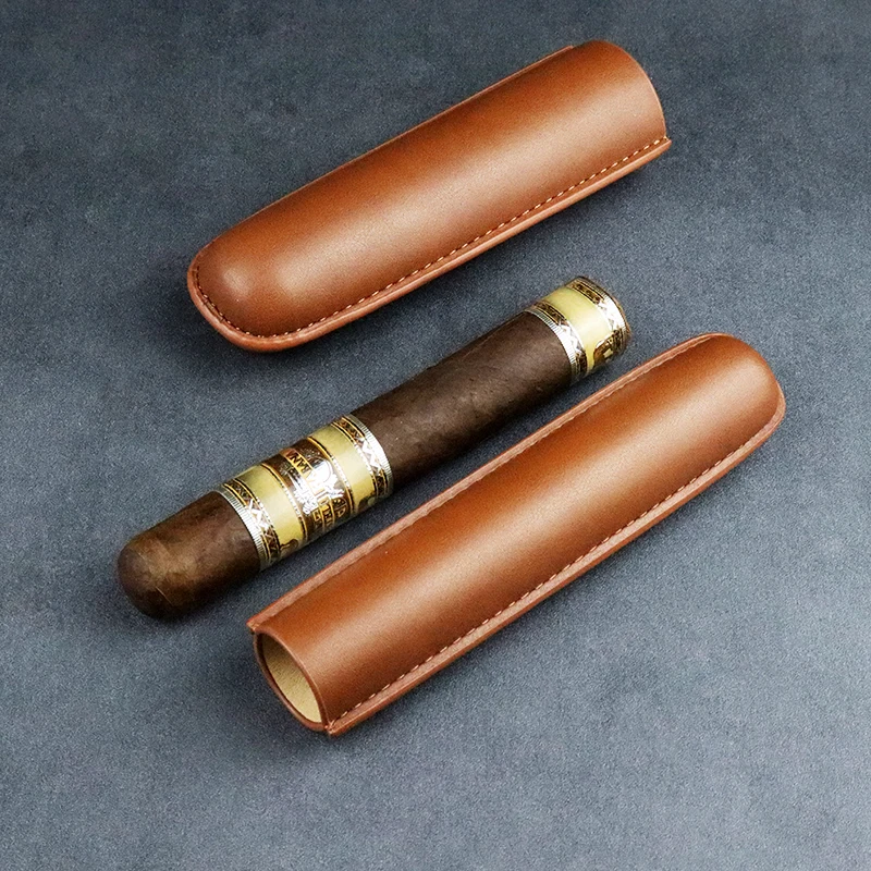 Tubo de cuero para cigarros, H - Travel Accessories Youtube reseña y precio