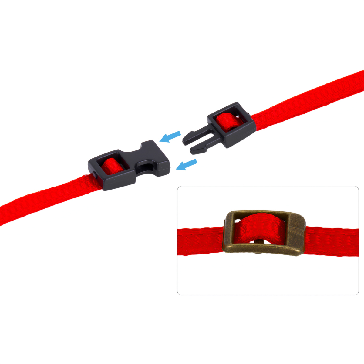 5 uds cuerda de equipaje porta - Luggage Strap Belt reseña y precio