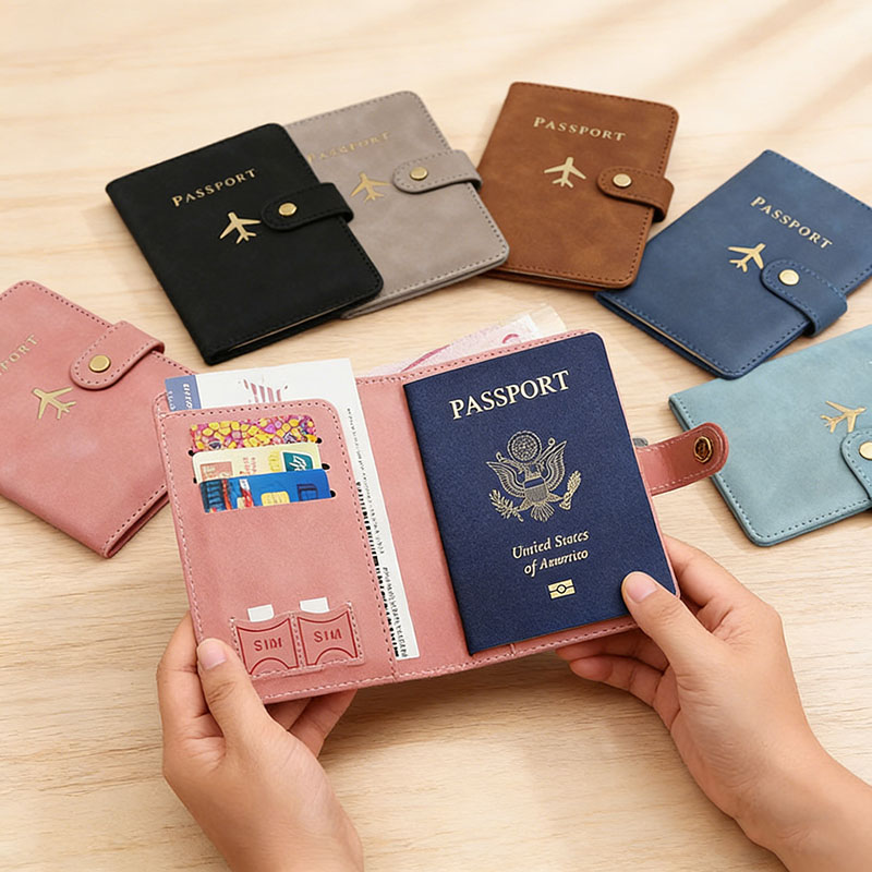 Funda de cuero para pasaporte, - Travel Accessories Essentials reseña y precio
