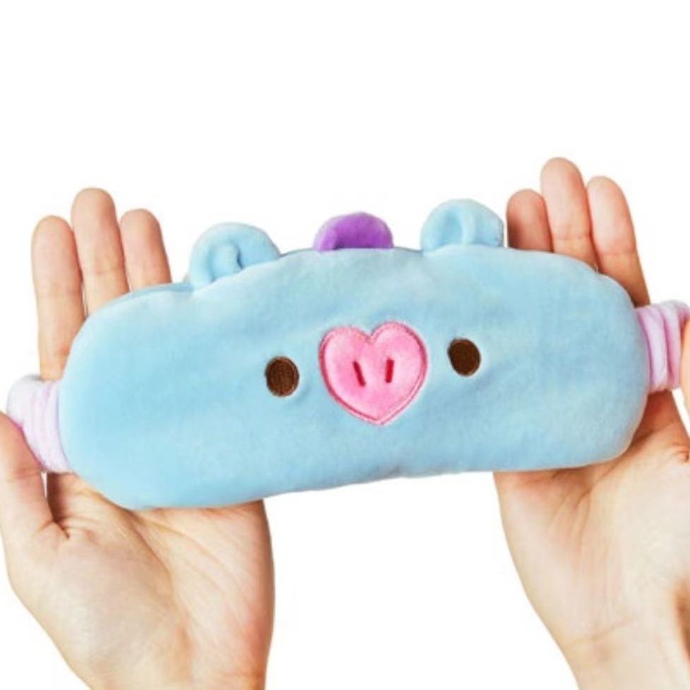 Antifaz de peluche BT21 con di - Travel Accessories Deals reseña y precio