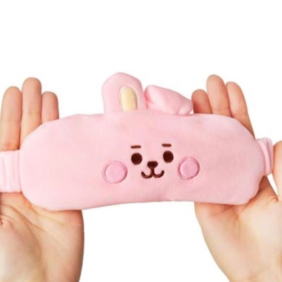 Antifaz de peluche BT21 con di - Travel Accessories Deals reseña y precio