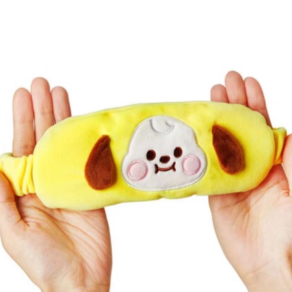 Antifaz de peluche BT21 con di - Travel Accessories Deals reseña y precio