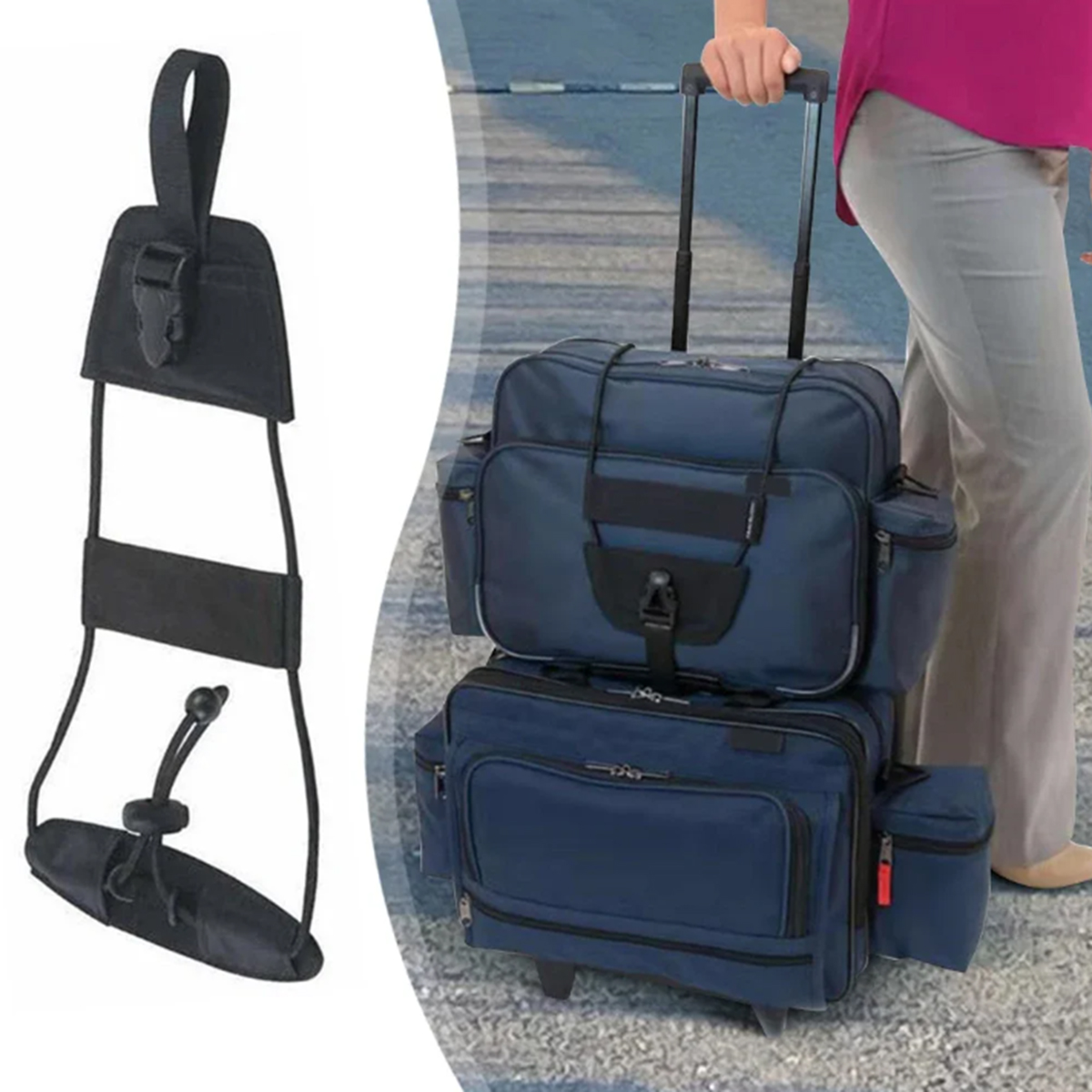 Correa de Conexión para Equipa - Luggage Strap Belt reseña y precio