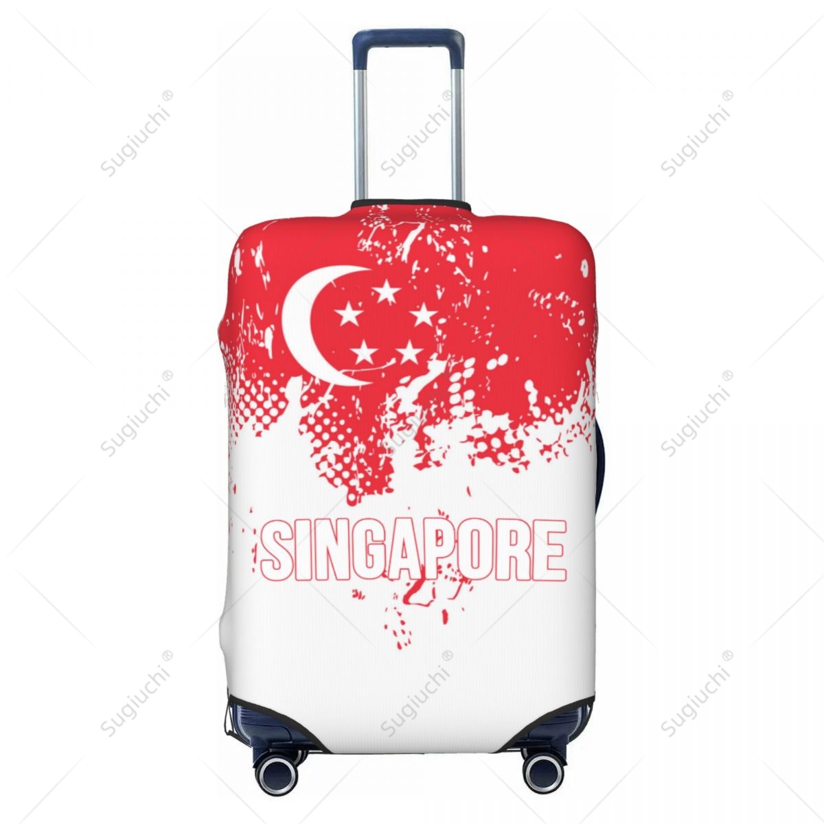 Funda de equipaje con bandera  - Travel Accessories Singapore reseña y precio