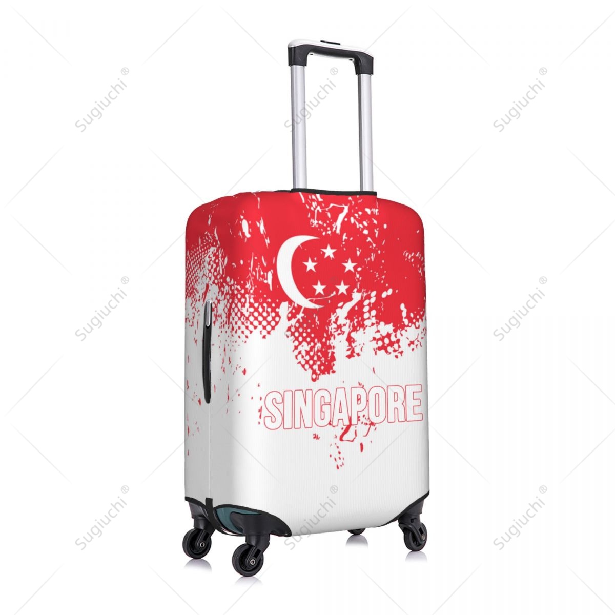 Funda de equipaje con bandera  - Travel Accessories Singapore reseña y precio