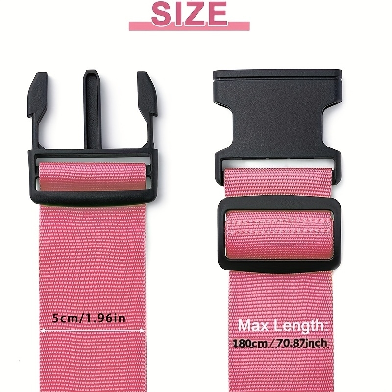 Juego de 4 correas para equipa - Luggage Strap Belt reseña y precio