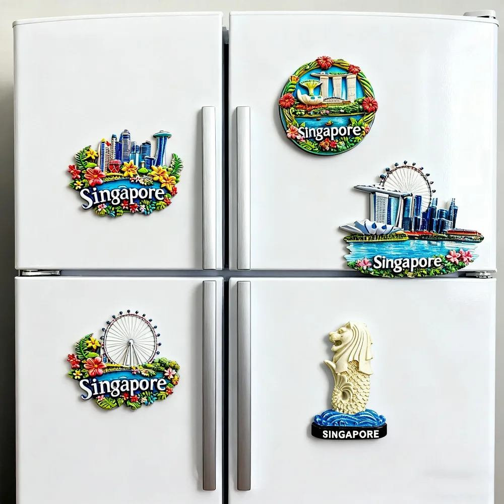 Imanes de nevera de Singapur,  - Travel Accessories Singapore reseña y precio